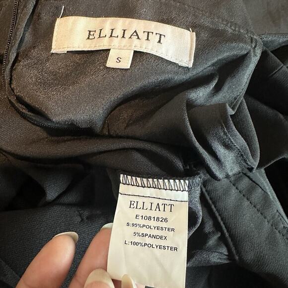 ELLIATT x Revolve Sorento Black Tailored Jumpsuit Small Cut Out Playsuit Romper - Picture 5 of 12